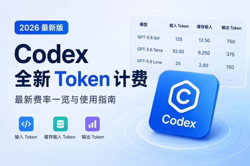 Codex全新Token计费正式上线!最新额度费率一览-订阅易